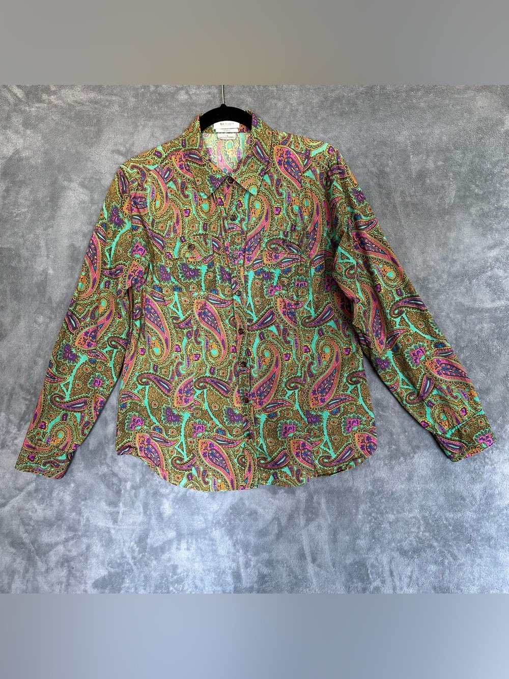 Van Heusen Multicolor Paisley Button-Down Shirt